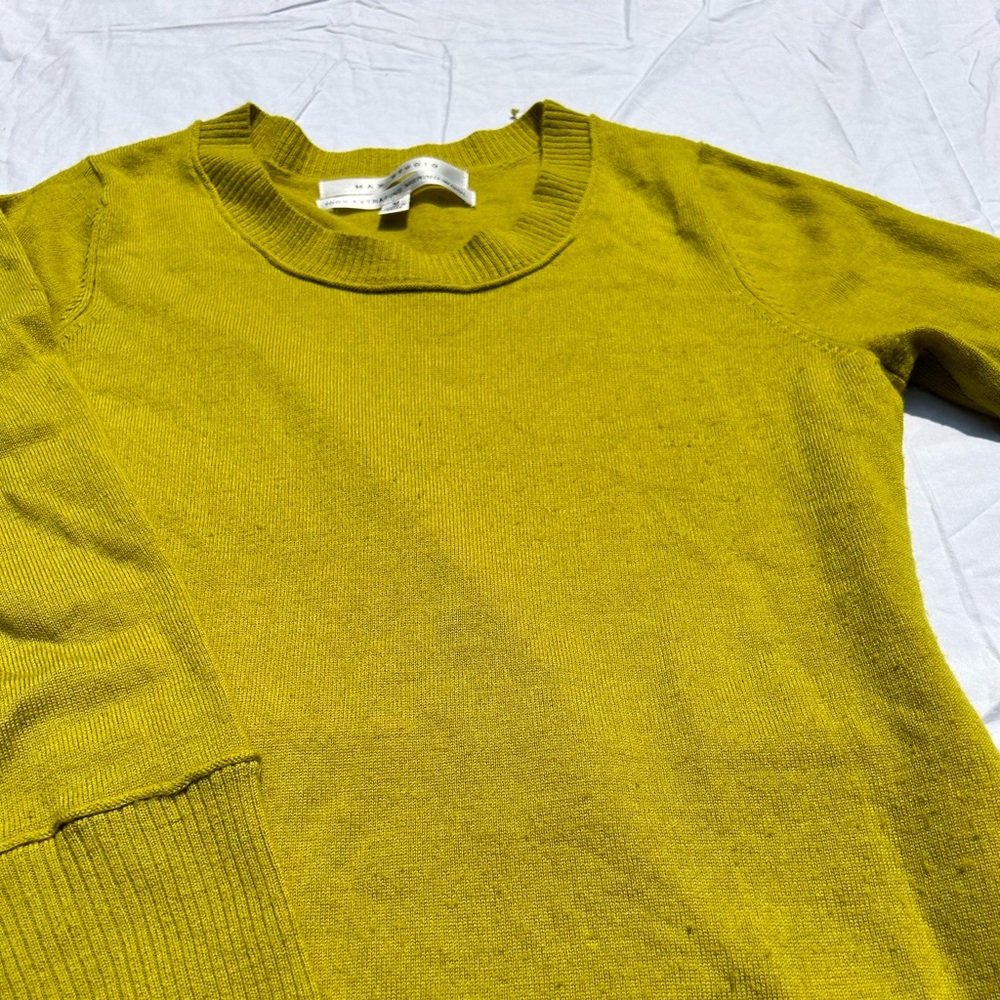 MAX STUDIO GREEN SWEATER